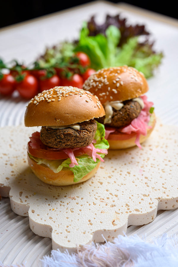 Mini falafel buns