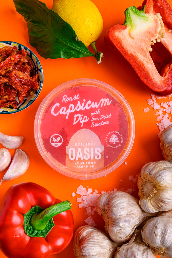 Roast capsicum dip