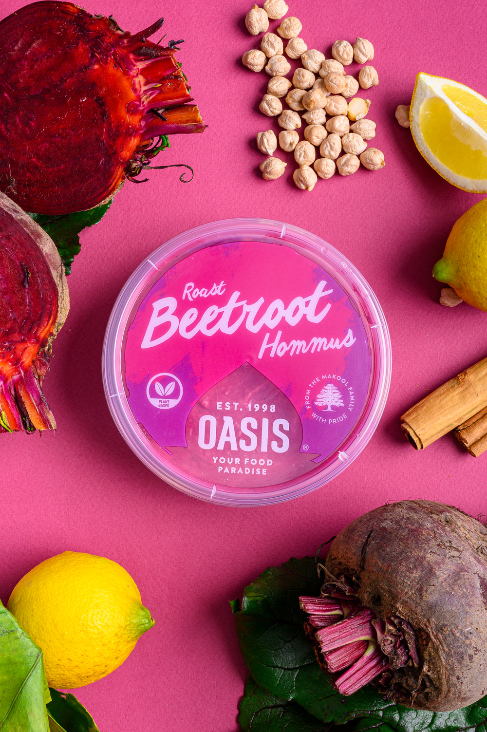 Roast Beetroot hummus