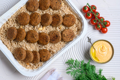 Falafel Spiced Rice Platter