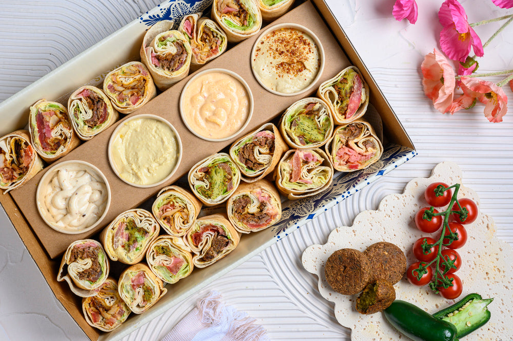 Dipping Wrap platter