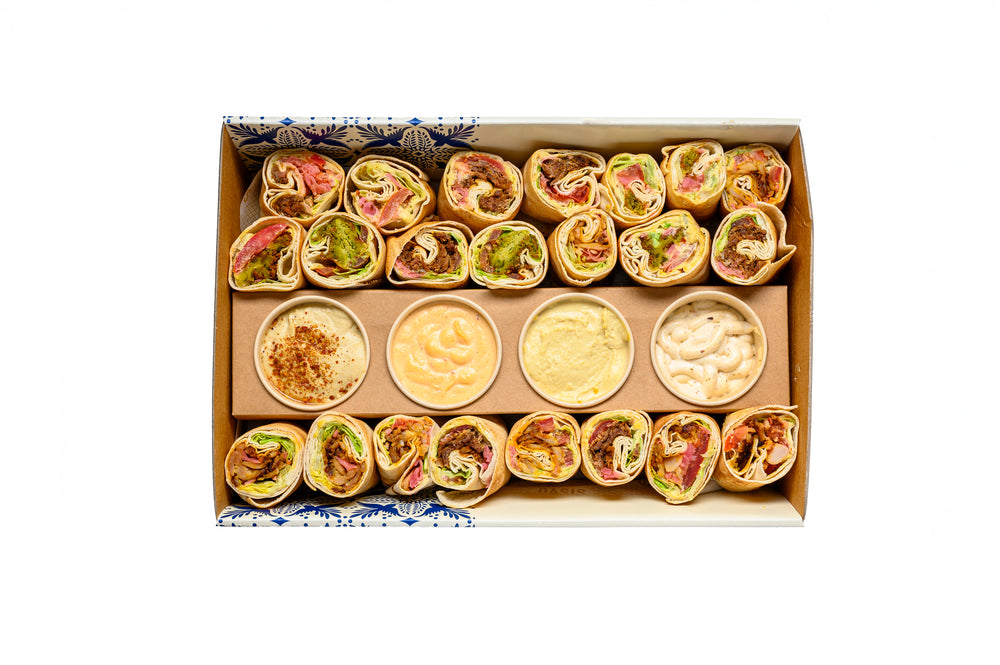 Dipping Wrap platter