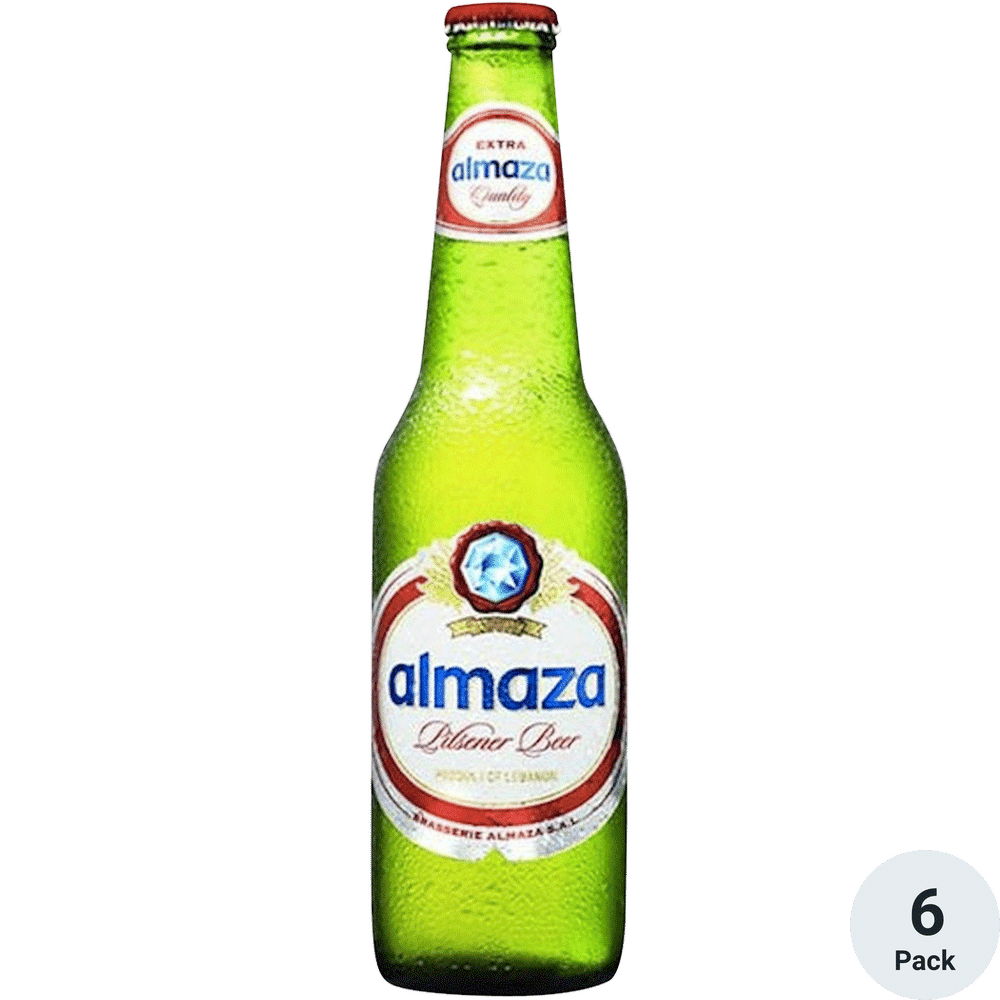 Almaza Pilsener 6 pack 330ml bottles